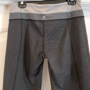 Reversible Lululemon Leggings with flare bottom